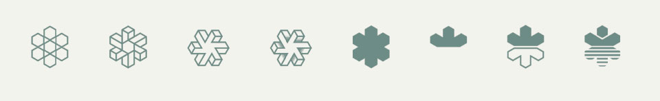 Wim Hof film hexagon emblems